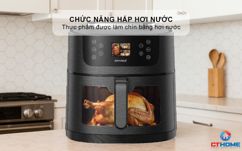 Chức năng hấp hơi nước Steam smart thông minh