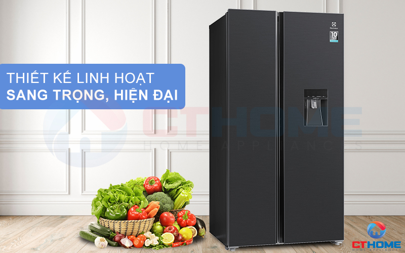 Thiết kế độc lập, linh hoạt mang lại không gian sang trọng cho không gian bếp