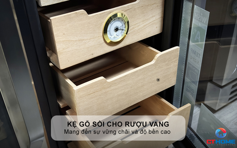 Ngăn chứa cigar bằng gỗ tuyết tùng Tây Ban Nha
