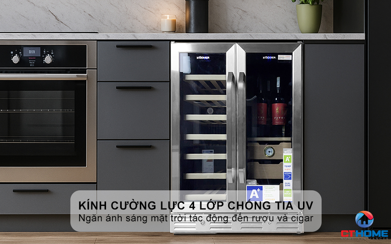 Kính cường lực 4 lớp chống tia UV