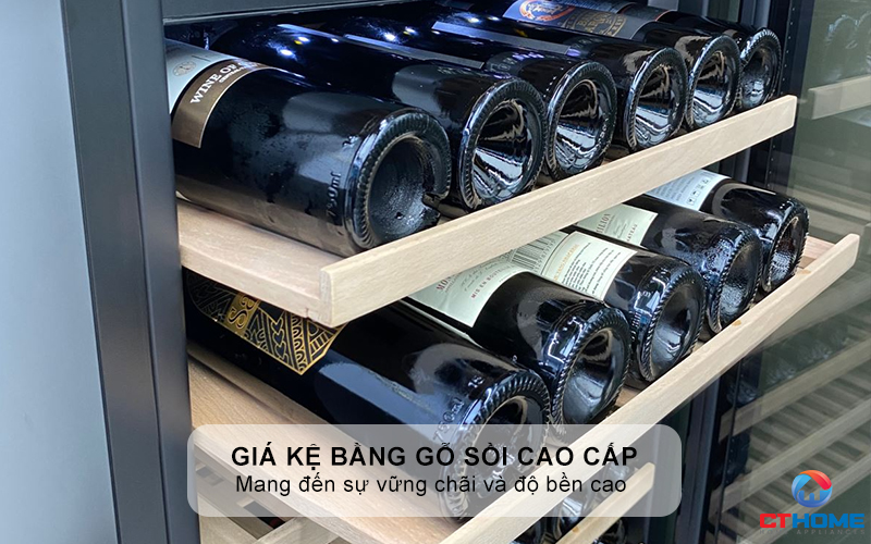 Giá kệ bằng gỗ sồi cao cấp