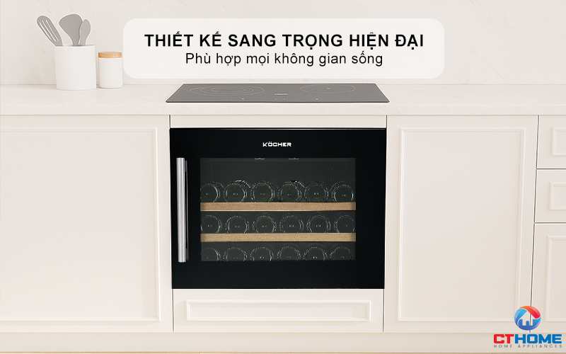 Thiết kế sang trọng hiện đại phù hợp mọi không gian sống