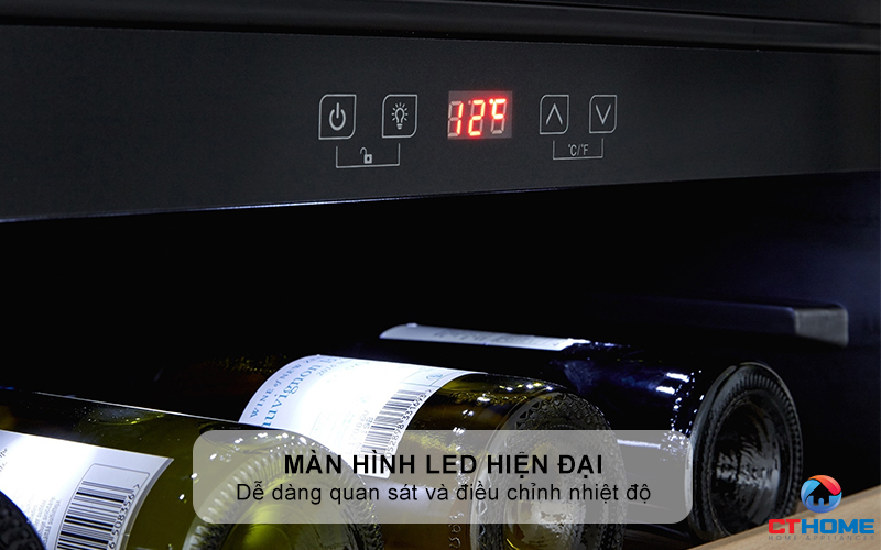 Màn hình LED hiện đại, dễ dàng thao tác
