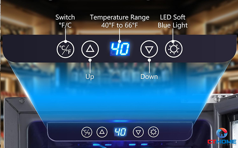 Màn hình LCD cải tiến, thao tác dễ dàng