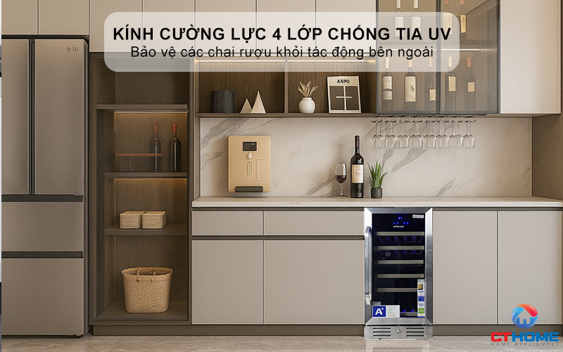 Kính cường lực 4 lớp chống tia UV