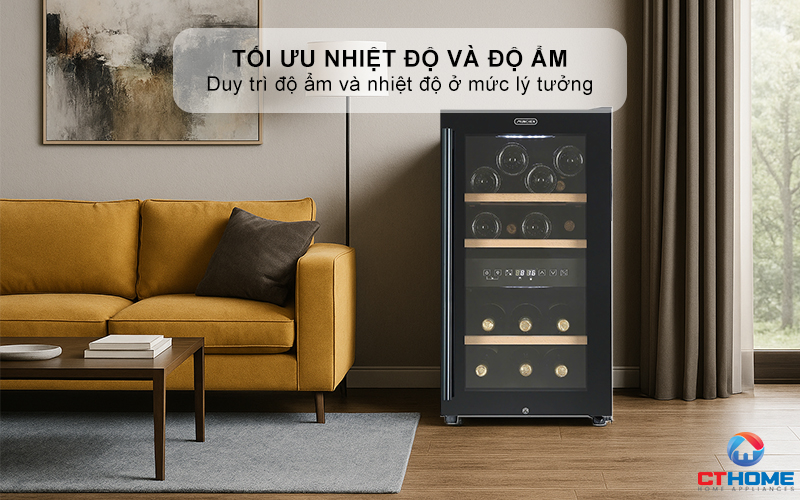 Tối ưu nhiệt độ và độ ẩm bên trong