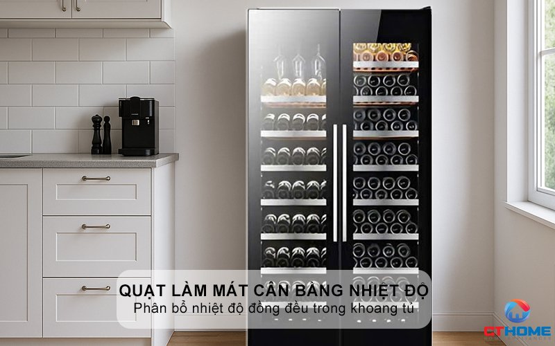 Chức năng quạt làm mát cân bằng nhiệt độ