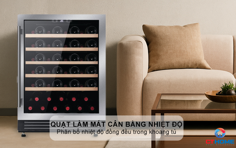 Chức năng quạt làm mát cân bằng nhiệt độ