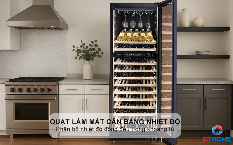 Chức năng quạt làm mát cân bằng nhiệt độ