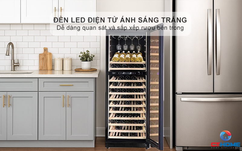 Đèn LED điện tử ánh sáng trắng hiện đại