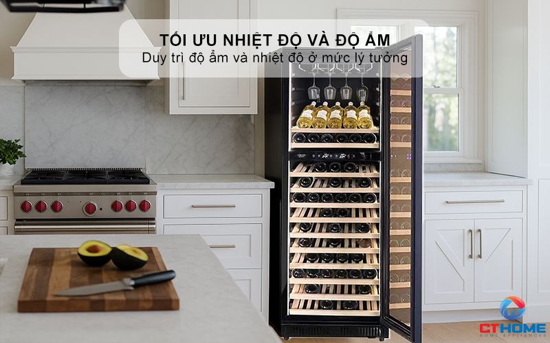 Tối ưu nhiệt độ và độ ẩm bên trong