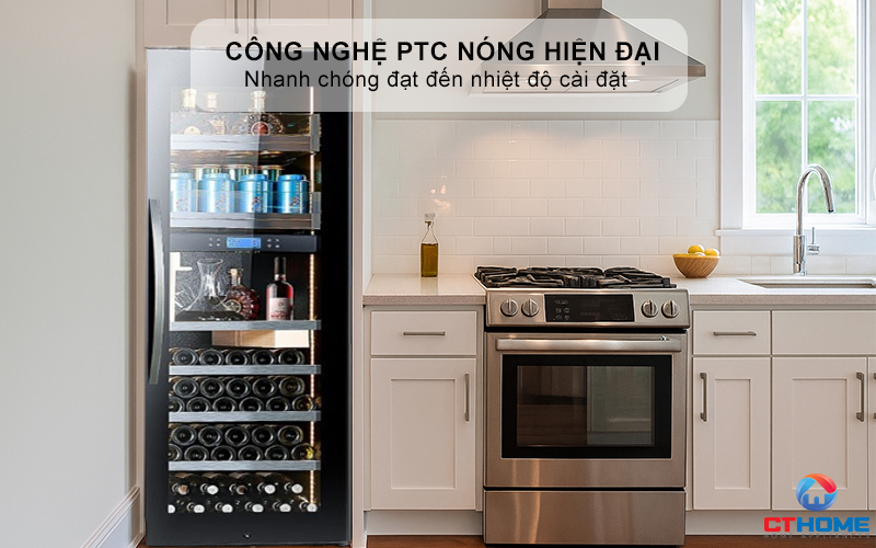 PTC nóng đạt được nhiệt độ cài đặt tối ưu