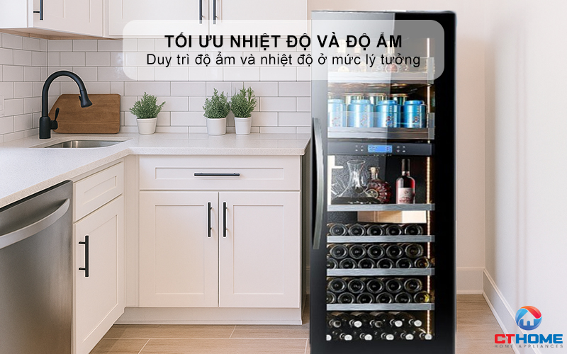Tối ưu nhiệt độ và độ ẩm bên trong