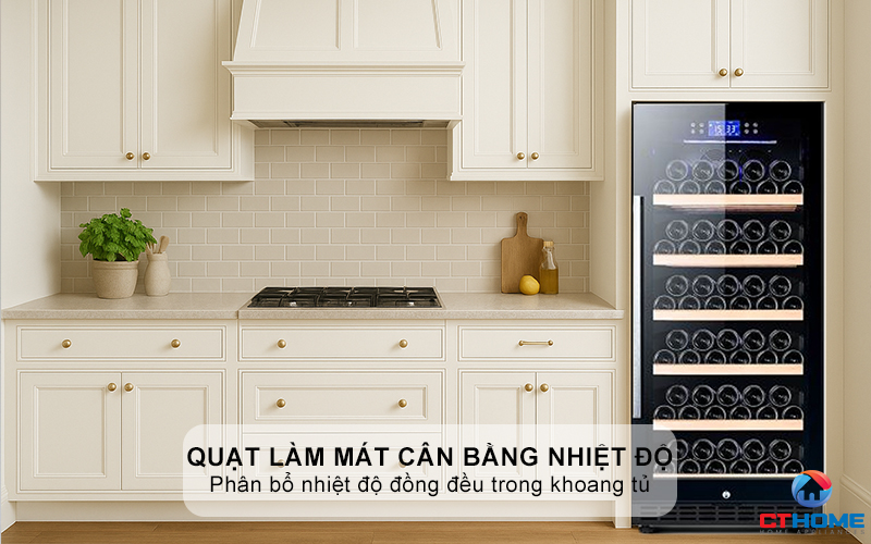 Chức năng quạt làm mát cân bằng nhiệt độ