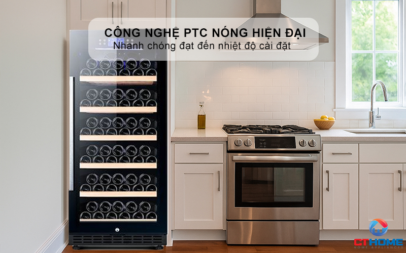PTC nóng đạt được nhiệt độ cài đặt tối ưu