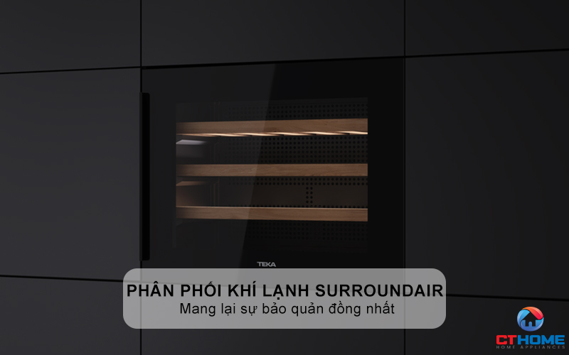 Công nghệ phân phối khí lạnh Surroundair