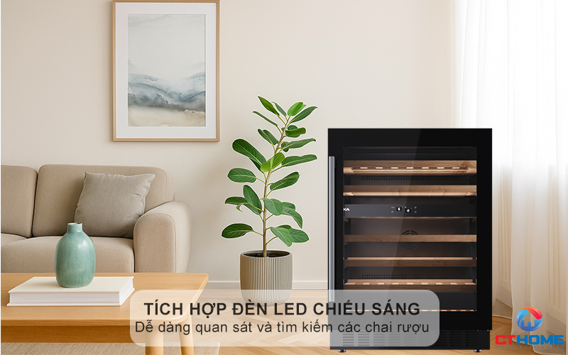 Tích hợp đèn LED chiếu sáng