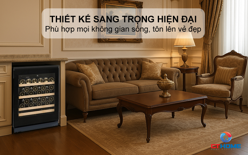 Thiết kế sang trọng hiện đại phù hợp mọi không gian sống