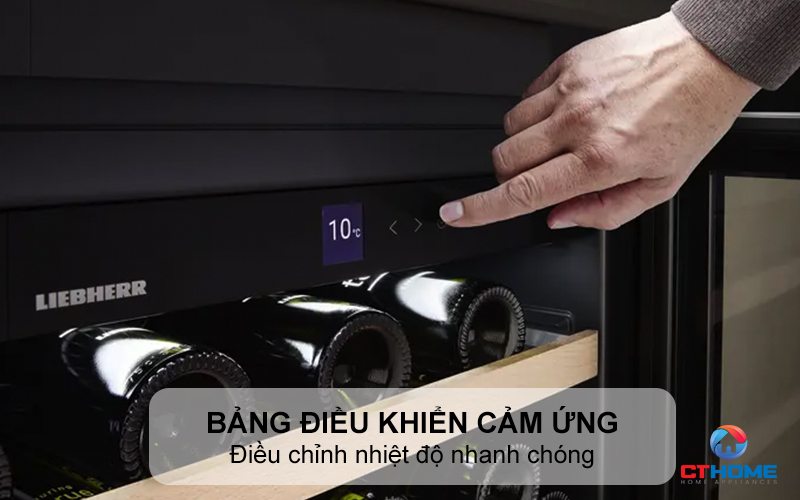 Bảng điều khiển cảm ứng điều chỉnh nhiệt độ nhanh chóng