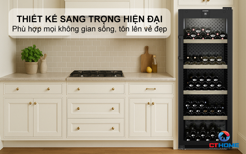 Thiết kế sang trọng hiện đại phù hợp mọi không gian sống