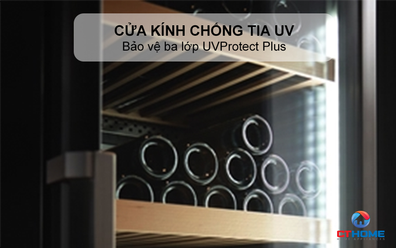 Bảo vệ ba lớp UVProtect Plus với cửa kính chống tia UV
