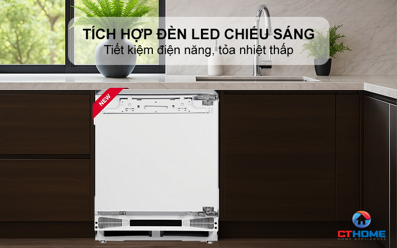 Tích hợp đèn LED chiếu sáng