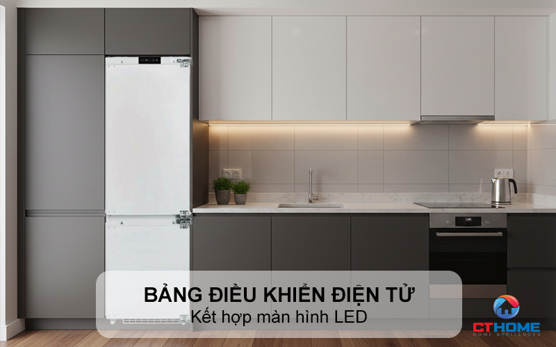 Bảng điều khiển điện tử kết hợp màn hình LED