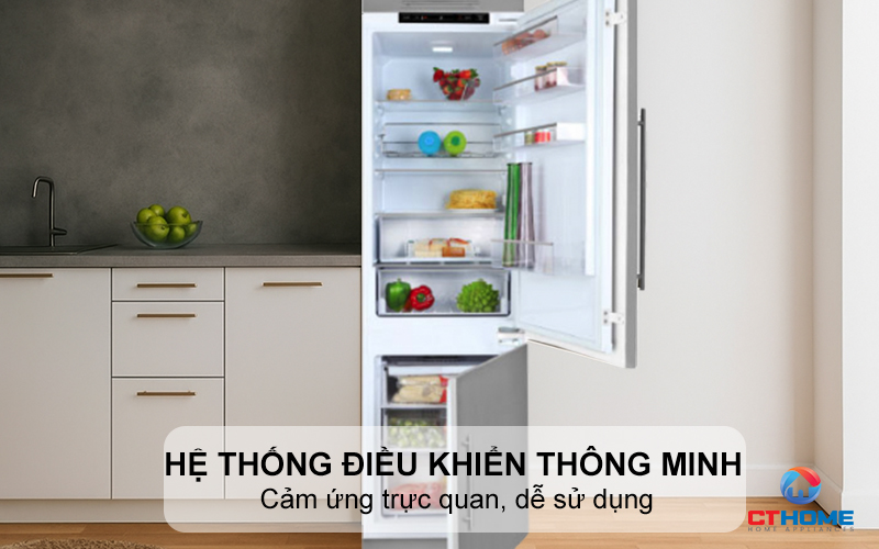 Hệ thống điều khiển thông minh cảm ứng trực quan, dễ sử dụng