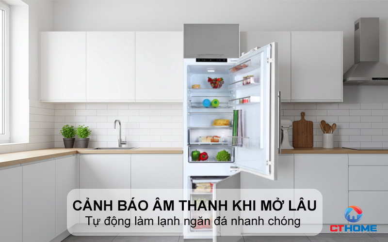 Cảnh báo âm thanh khi cửa mở lâu