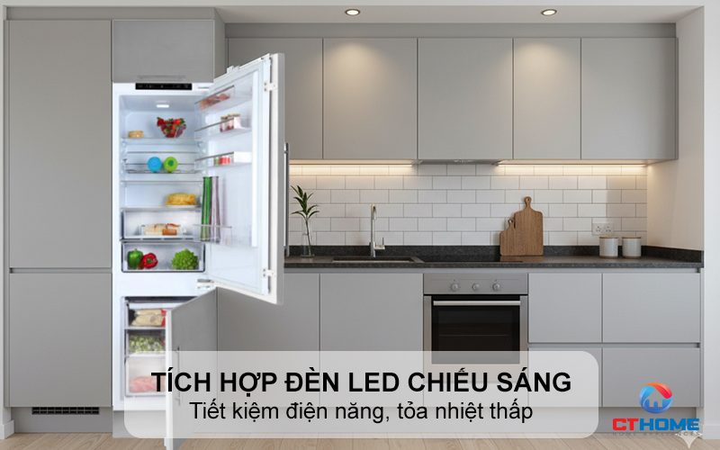 Tích hợp đèn LED chiếu sáng