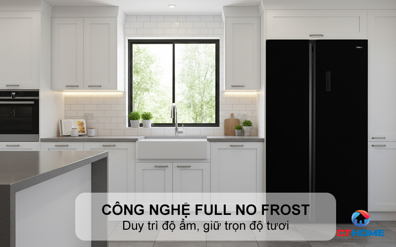 Công nghệ Full No Frost duy trì độ ẩm, giữ trọn độ tươi