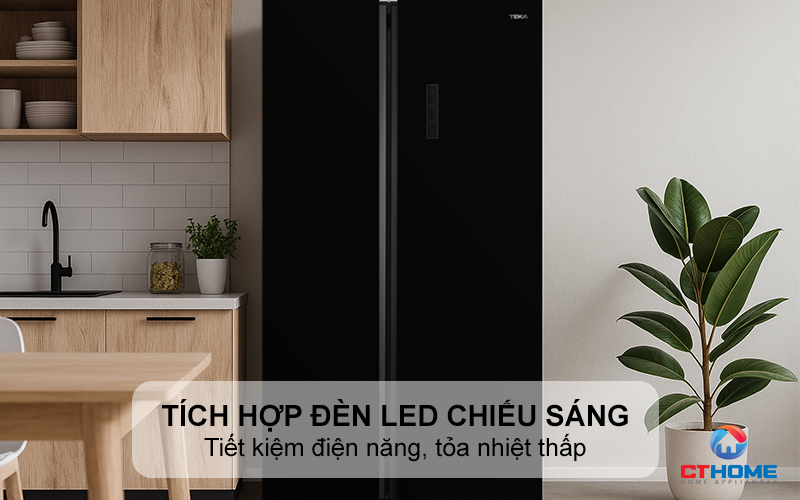 Tích hợp đèn LED chiếu sáng