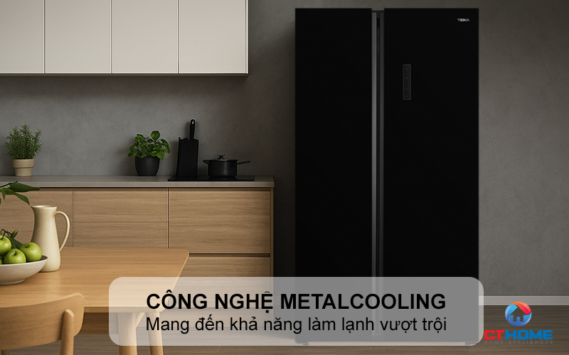 Công nghệ MetalCooling mang đến khả năng làm lạnh vượt trội
