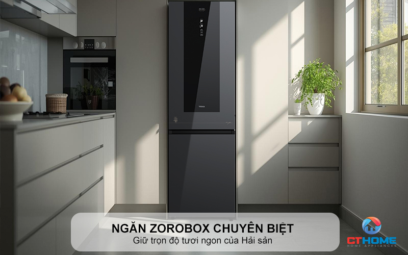Ngăn ZoroBox chuyên biệt - Giữ trọn độ tươi ngon của Hải sản