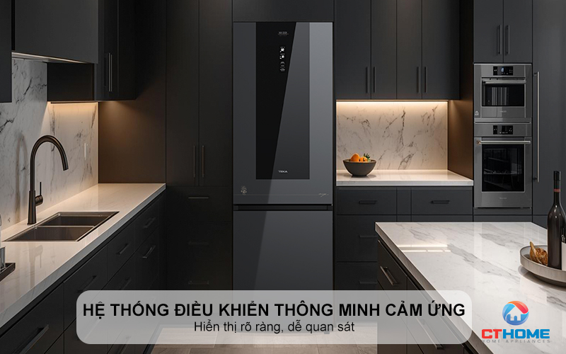Hệ thống điều khiển thông minh cảm ứng trực quan, dễ sử dụng
