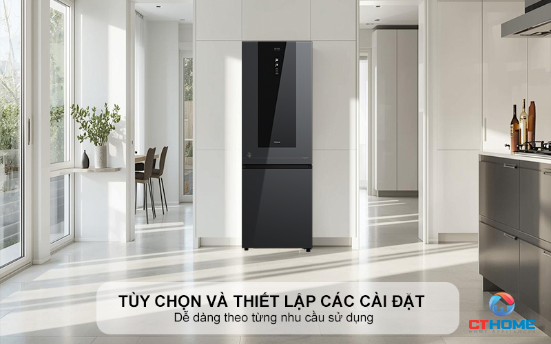 Tùy chọn và thiết lập các cài đặt dễ dàng theo từng nhu cầu sử dụng