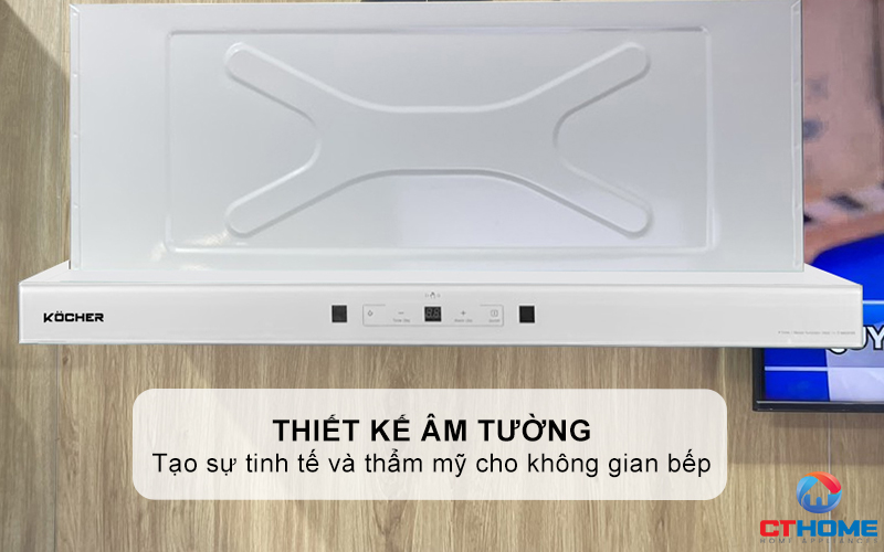 MÁY HÚT MÙI ÂM TỦ KOCHER TURBO X-350T NGANG 700MM MÀU TRẮNG TURBOX350T 1