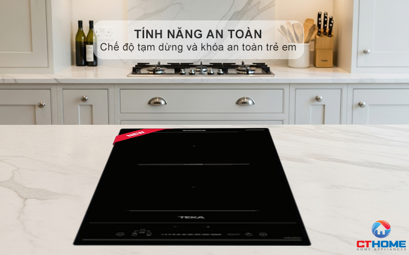 BẾP TỪ DOMINO 2 VÙNG NẤU TEKA VI2.1 SSM BK VI21SSMBK 7