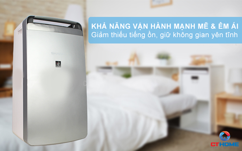 MÁY LỌC KHÔNG KHÍ VÀ HÚT ẨM SHARP DW-J27FV-S DWJ27FVS 8