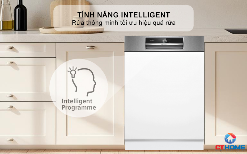 Chương trình thông minh Intelligent tối ưu hiệu quả rửa