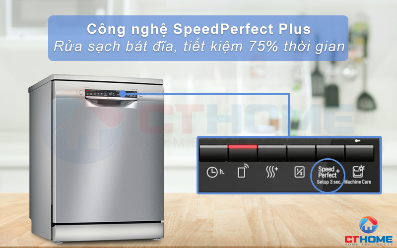 Tiết kiệm 75% thời gian nhờ tính năng SpeedPerfect Plus.