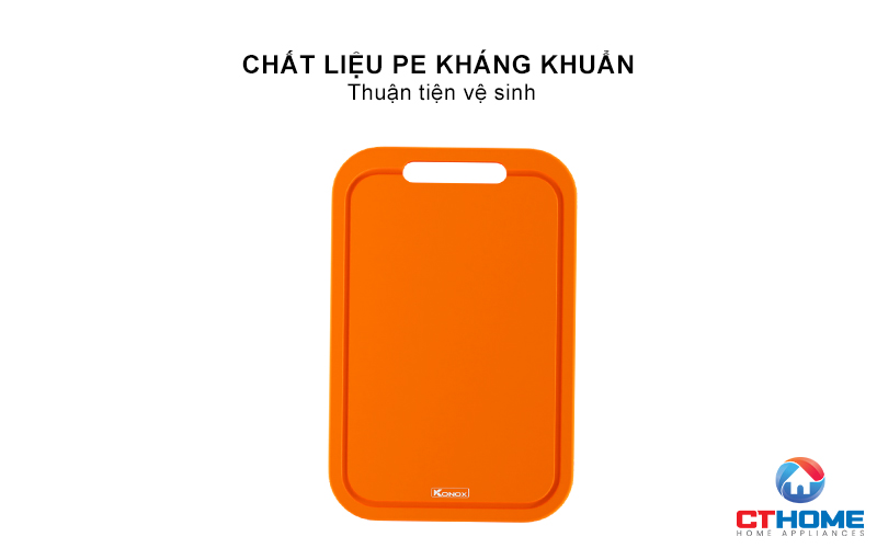 THỚT NHỰA PE KONOX CUTTING BOARD CB07-O MÀU CAM  CB07O 1