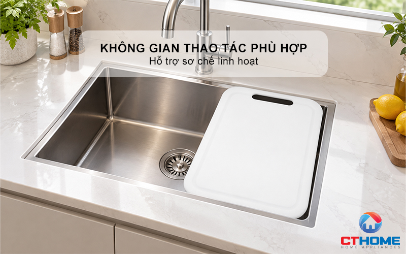 THỚT NHỰA PE KONOX CUTTING BOARD CB500PE 3