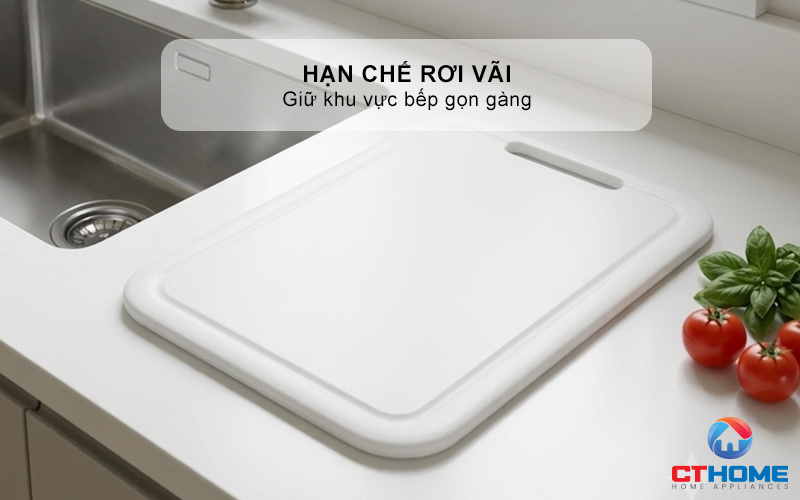 THỚT NHỰA PE KONOX CUTTING BOARD CB500PE 4