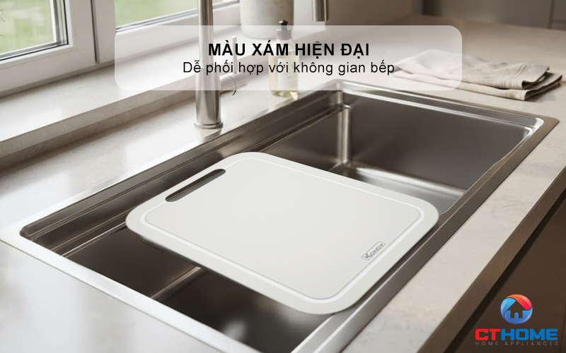 THỚT SỢI GỖ CUTTING BOARD KONOX CB500PP MÀU XÁM CB500PPMÀUXÁM 5