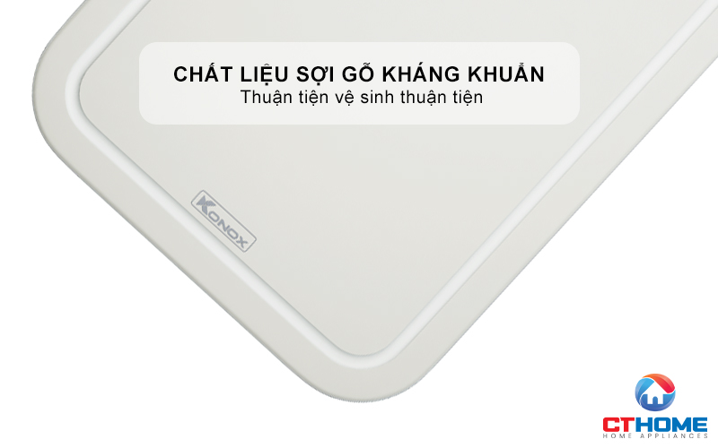 THỚT SỢI GỖ CUTTING BOARD KONOX CB500PP MÀU XÁM CB500PPMÀUXÁM 2