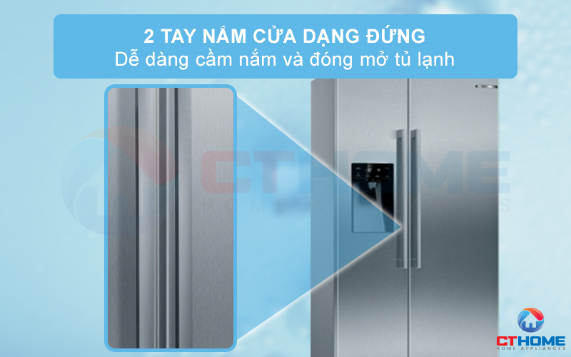 TỦ LẠNH SIDE BY SIDE BOSCH KAD93AIEP SERIE 6 562 LÍT 2