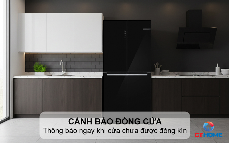 Cảnh báo âm thanh khi cửa mở lâu
