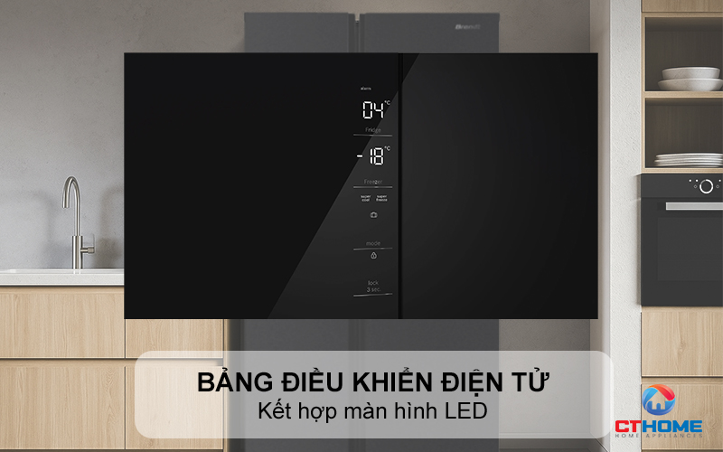 Hệ thống điều khiển thông minh cảm ứng trực quan, dễ sử dụng
