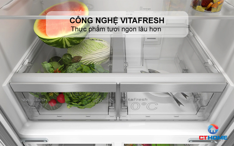 Công nghệ VitaFresh giúp thực phẩm tươi ngon lâu hơn